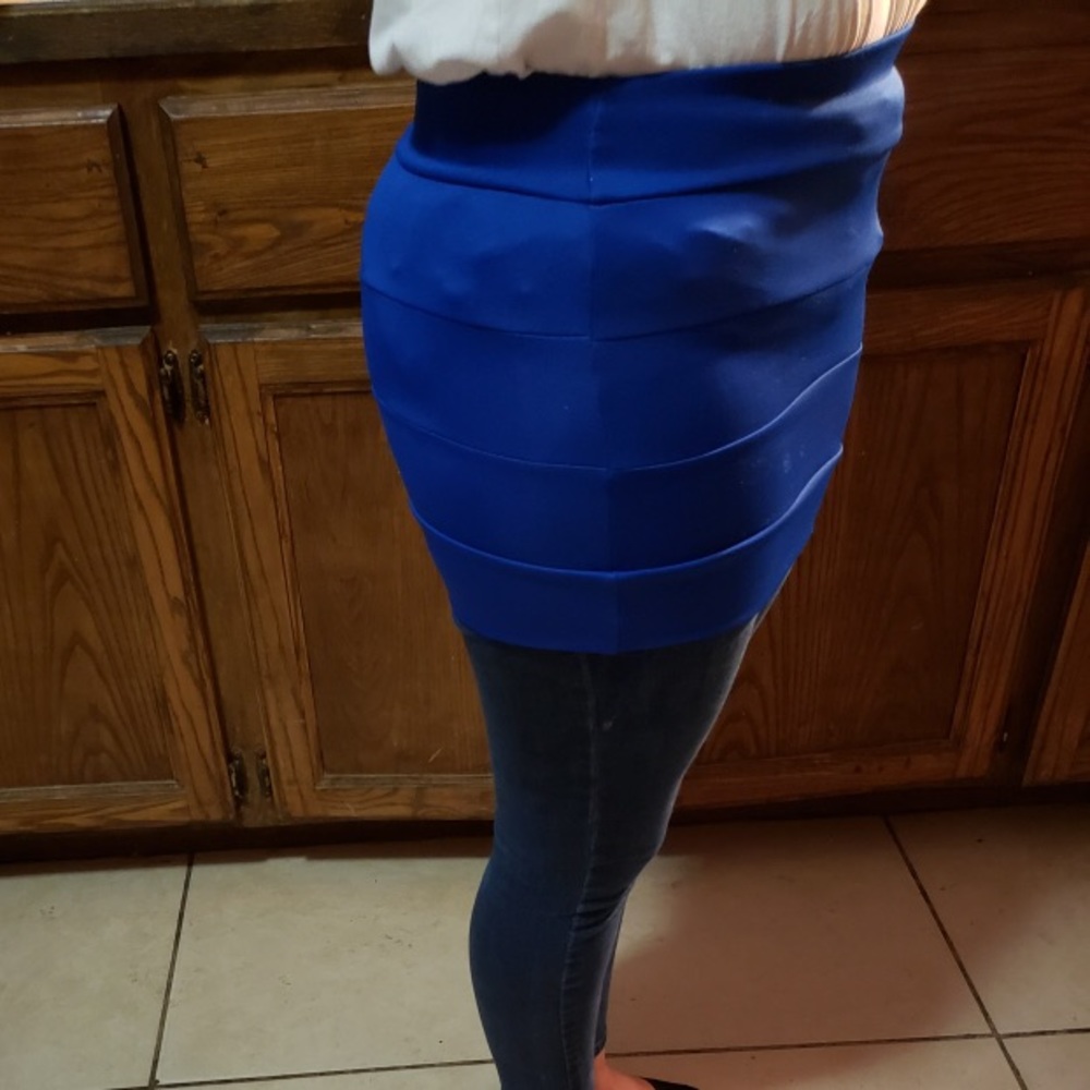 Agaci blue mini skirt - Picture 5 of 5